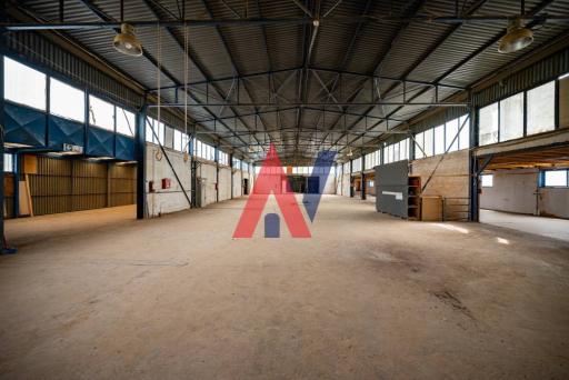 Craft space 1.400 m² — Βασιλικά · Θεσσαλονίκη - Περιφ/κοί δήμοι