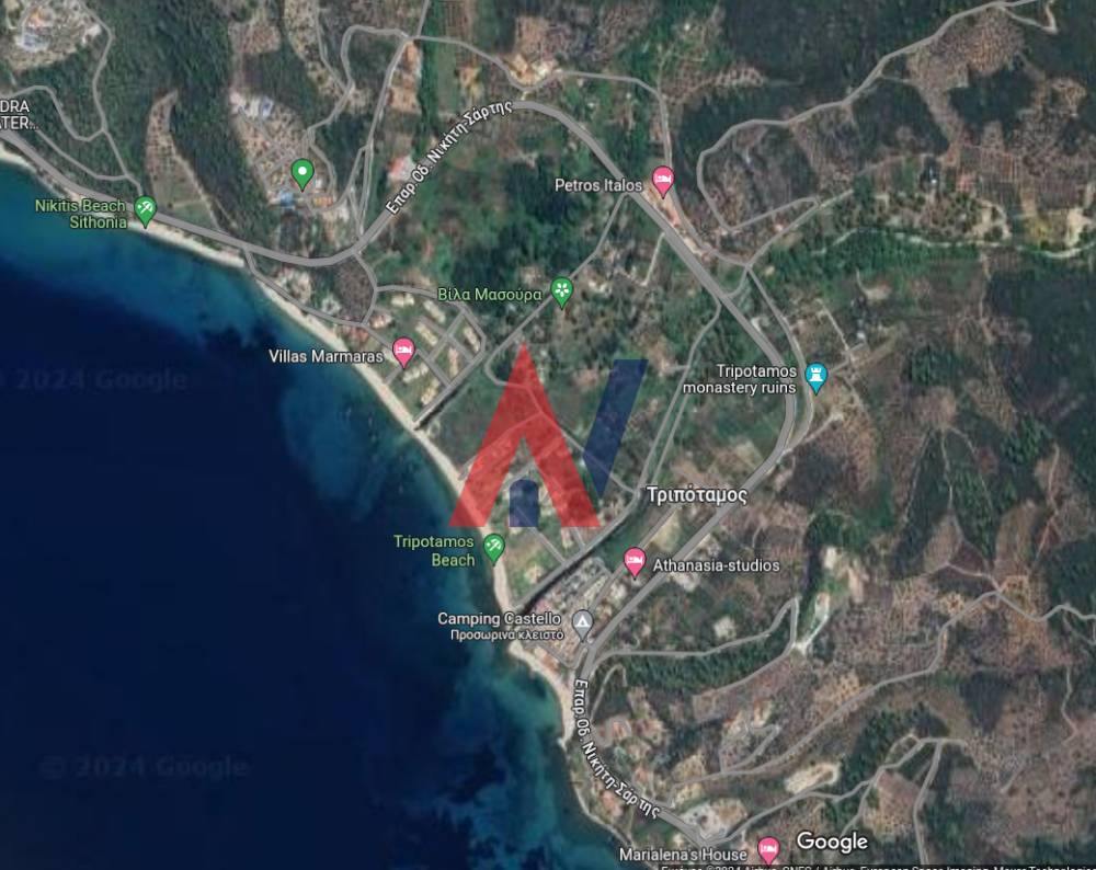 Αγροτεμάχιο 250 τ.μ. — Τριπόταμος · Χαλκιδική